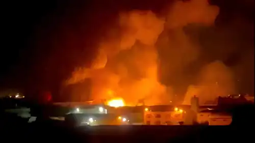 جانب من الانفجار