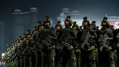 قوات عسكرية من كوريا الشمالية