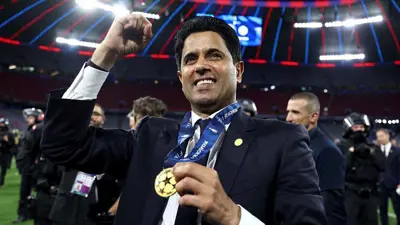 ناصر الخليفي رئيس نادي باريس سان جيرمان