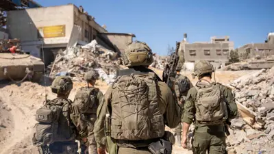 جنود إسرائيليون في قطاع غزة