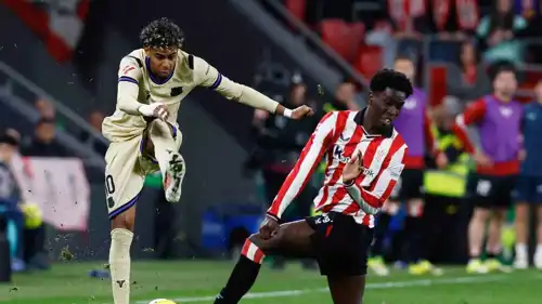 مباراة برشلونة وأتلتيك بلباو في الدوري الإسباني