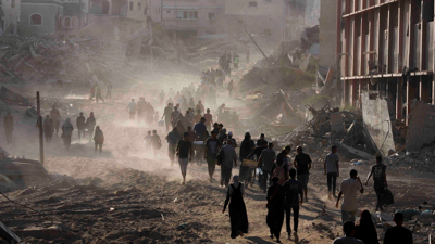 عمليات النزوح داخل قطاع غزة جراء الحرب