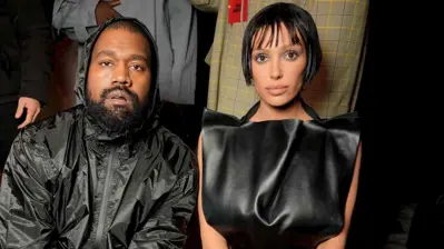 كانييه ويست وزوجته بيانكا سينسوري