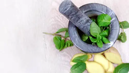 النعناع والزنجبيل