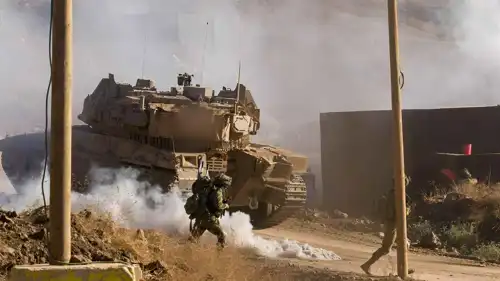 جانب من عمليات الجيش الإسرائيلي بقطاع غزة