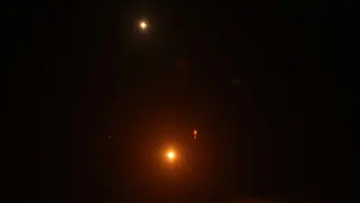 صواريخ واعتراضات في سماء إسرائيل