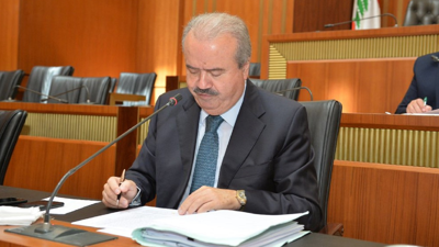 وزير المال اللبناني ياسين جابر