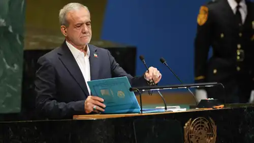 الرئيس الإيراني مسعود بزشكيان