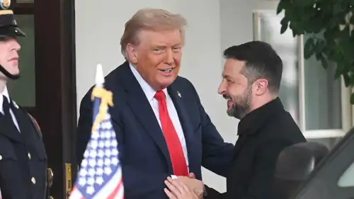 ترامب مستقبلا زيلينسكي في البيت الأبيض