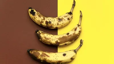 الموز الناضج