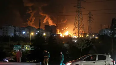 هجوم إسرائيلي استهدف منشآت نفطية