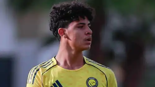 كريستيانو جونيور لاعب النصر الصاعد