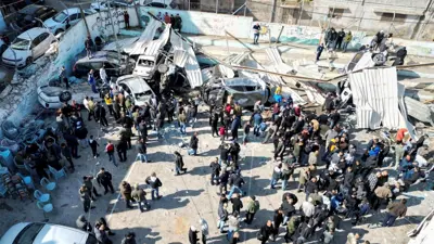 من آثار العملية العسكرية الإسرائيلية في جنين