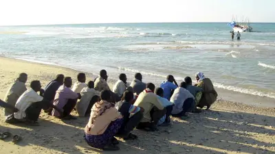 مهاجرون على سواحل موريتانيا