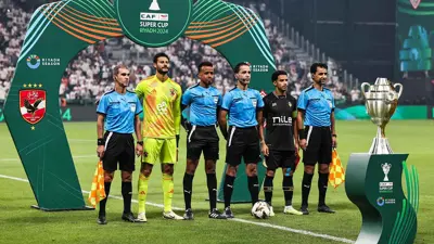 معتز إبراهيم الشلماني في السوبر الأفريقي