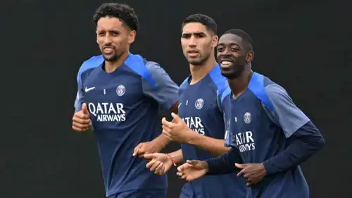 ديمبلي وحكيمي وماركينيوس 