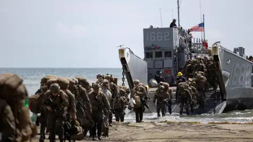 قوات أمريكية في الكاريبي