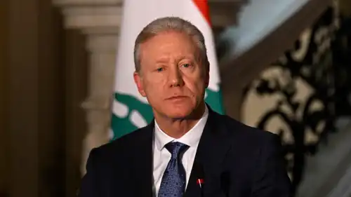 وزير الخارجية اللبناني يوسف رجي