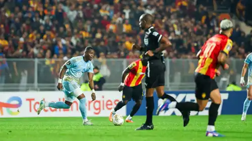 من مباراة الأهلي المصري والترجي التونسي