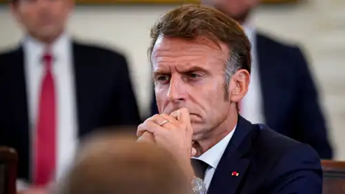 الرئيس الفرنسي إيمانويل ماكرون