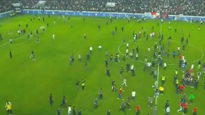 أحداث شغب في مباراة نوروز وزاخو في الدوري العراقي