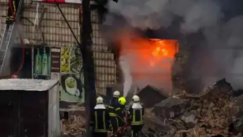 هجوم روسي يتسبب بانقطاع الكهرباء في أوكرانيا