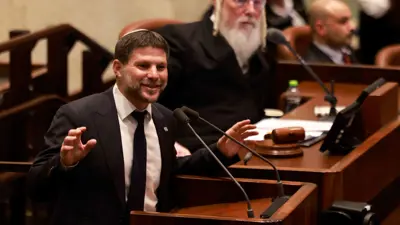 وزير المالية الإسرائيلي، بتسلئيل سموتريتش