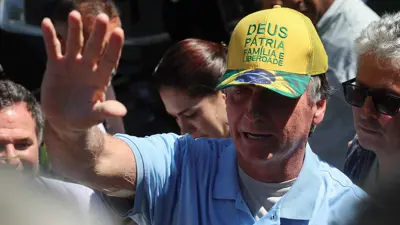 الرئيس البرازيلي السابق جاير بولسونارو