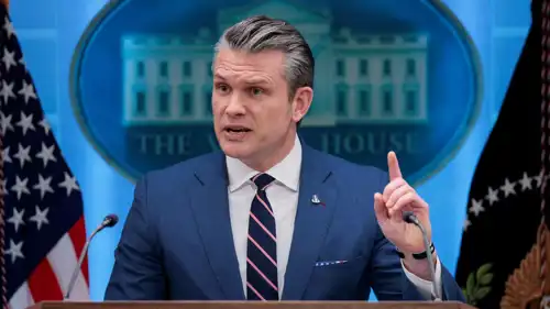 وزير الحرب الأمريكي بيت هيغسيث