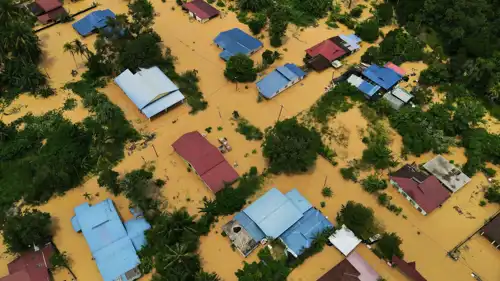 فيضان سابق في ماليزيا