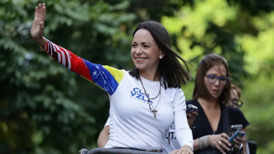 زعيمة المعارضة الفنزويلية، ماريا كورينا ماتشادو