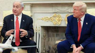 دونالد ترامب وبنيامين نتنياهو