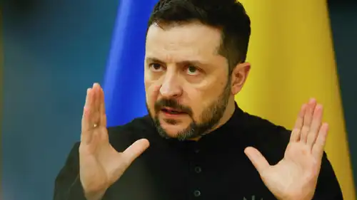 لرئيس الأوكراني فلاديمير زيلينسكي