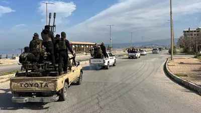 سيارات أمنية في الساحل السوري