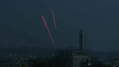 غارة باكستانية سابقة فوق جامو الهندية