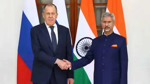 وزيرا خارجية روسيا والهند