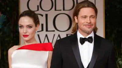 أنجلينا جولي وبراد بيت 