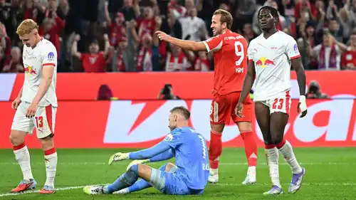 مباراة بايرن ميونخ ضد لايبزيغ في الدوري الألماني