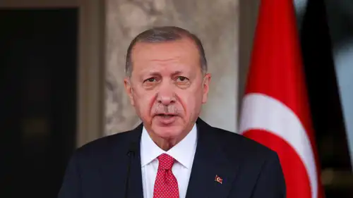  الرئيس التركي رجب طيب أردوغان