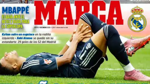 غلاف صحيفة ماركا