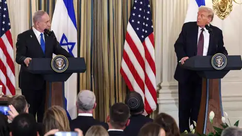 دونالد ترامب وبنيامين نتنياهو