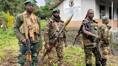 عناصر من جيش جمهورية الكونغو الديمقراطية