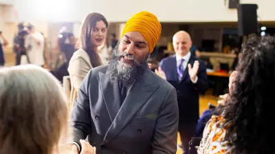 جاجميت سينغ، زعيم الحزب الديمقراطي الجديد المعارض