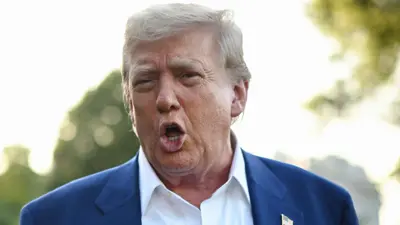 الرئيس الأمريكي دونالد ترامب