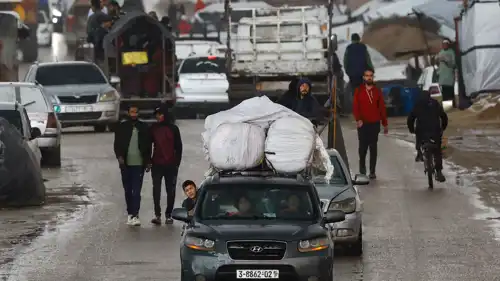 مشهد من غزة