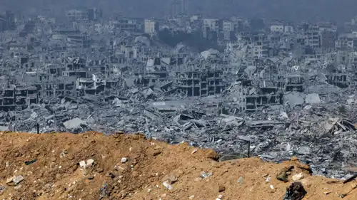 آثار دمار واسع في غزة
