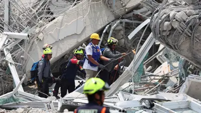 آثار الزلزال