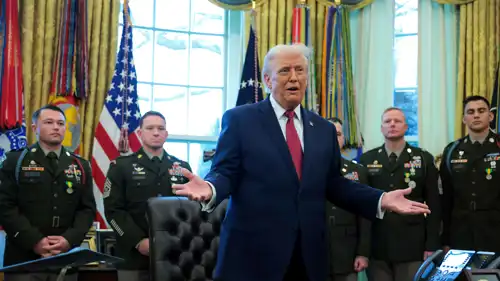 الرئيس الأمريكي دونالد ترامب