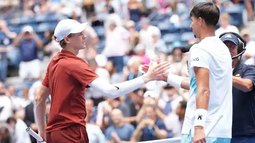 يانيك سينر بعد الفوز على بوبيرين