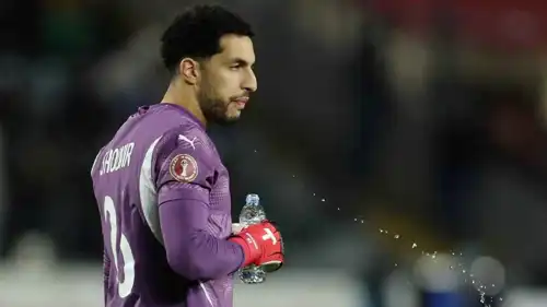 مصطفى شوبير حارس مرمى منتخب مصر